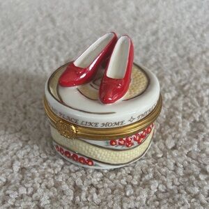 Lenox Ruby Slipper Treasure Box